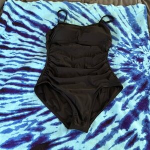 Black bathing suit